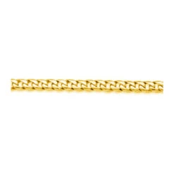 Solid 14K Yellow Gold Miami Cuban Link Chain 8mm 20in - 40in