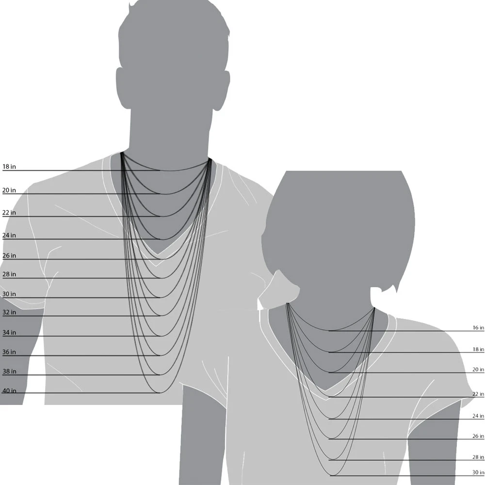 Hollow 10K Yellow Gold Figaro Chain For Men & Women 4.5mm Wide - Image 6