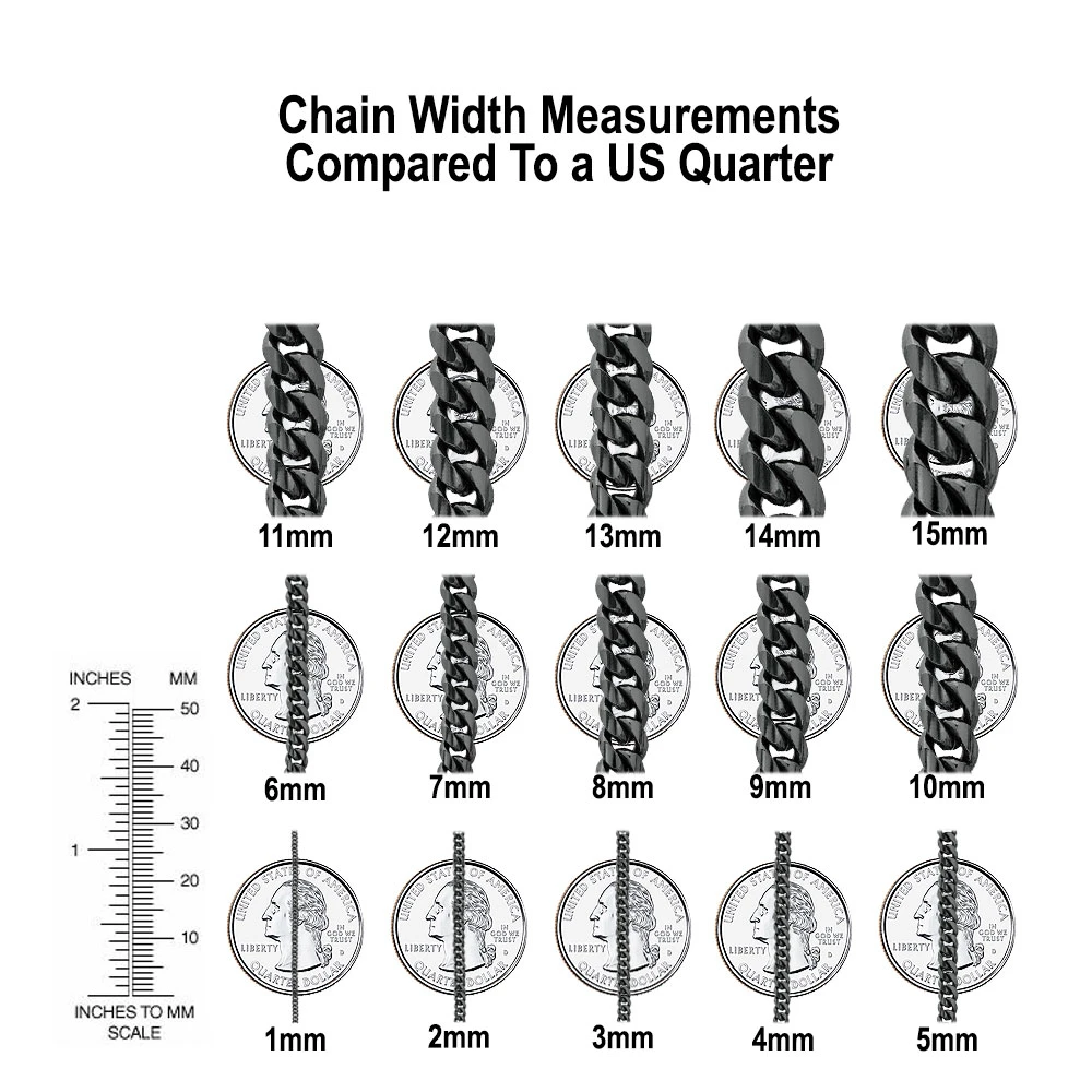 Franco Chain In Silver 24-36" 3mm - Image 4