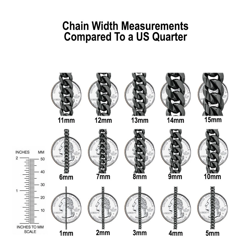 Solid 14K Yellow Gold Herringbone Chain For Men & Women Imperial 5mm - Image 5