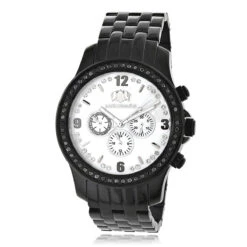 Black Diamond Watch By Luxurman Men's Watches 2.25ct