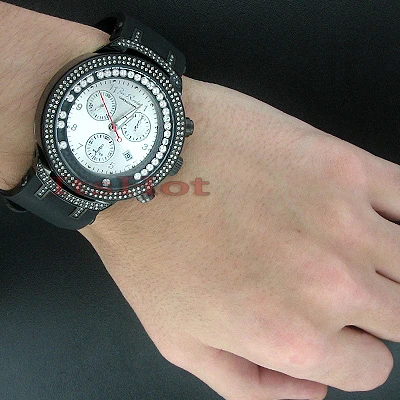 Joe Rodeo Master Diamond Watch 2.20ct Black - Image 3