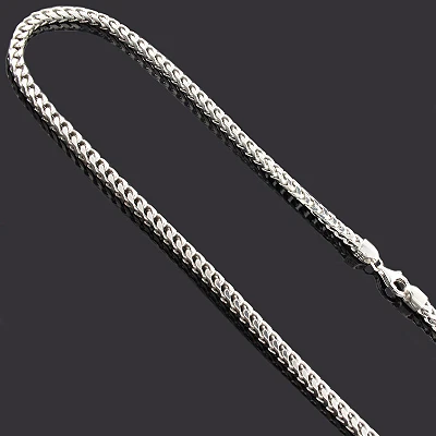 Franco Chain In Silver 24-36" 3mm