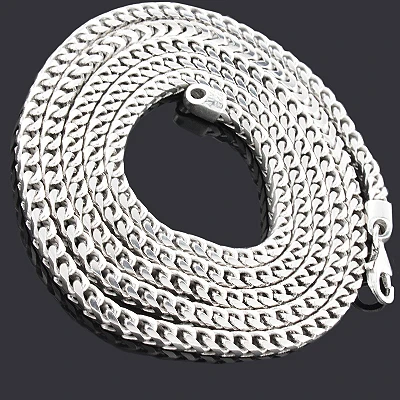 Franco Chain In Silver 24-36" 3mm - Image 2