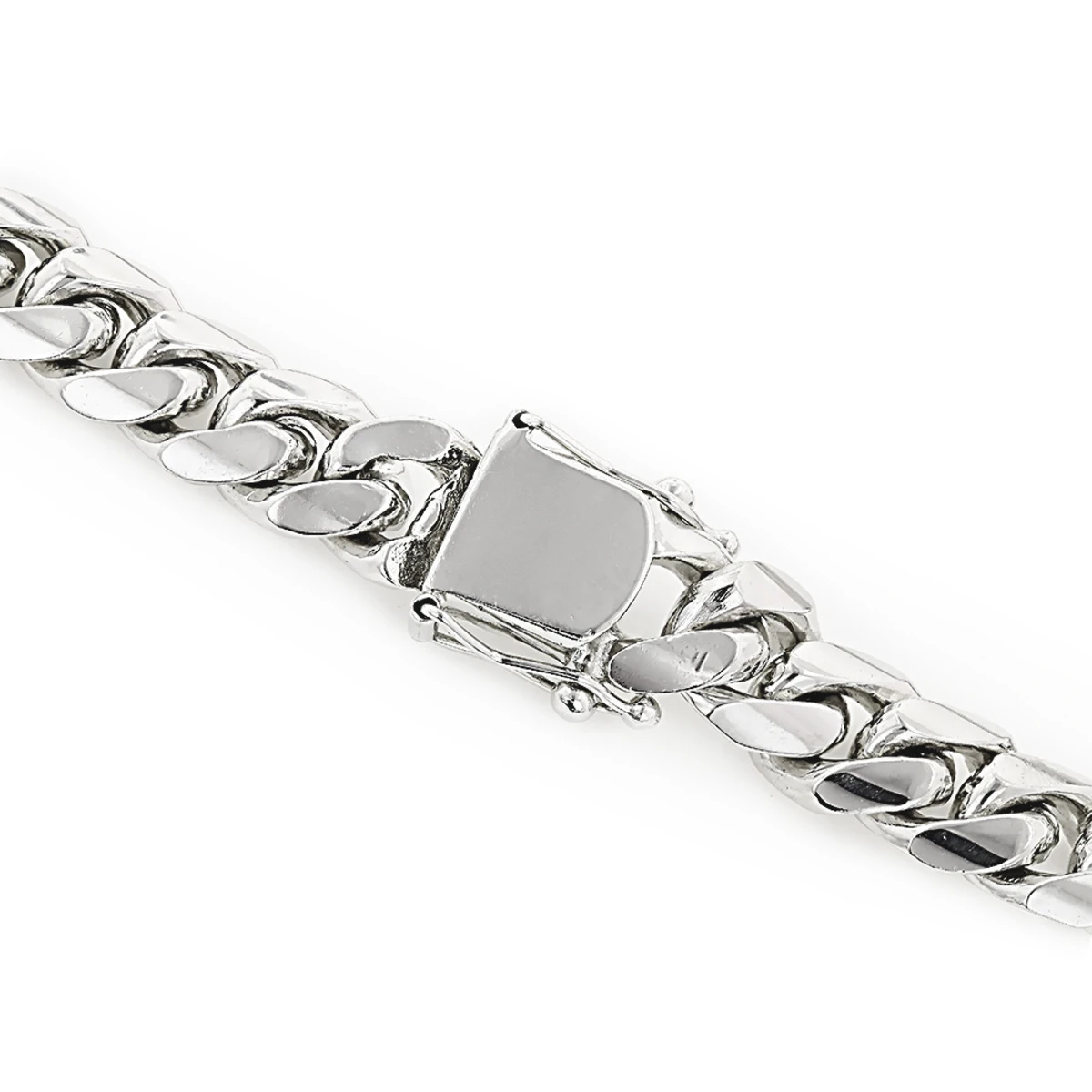 Heavy Sterling Silver Miami Cuban Link Chain Necklace 22-40in 11mm - Image 2