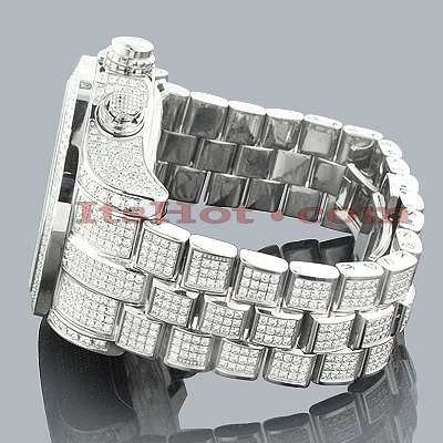 Iced Out Men's Joe Rodeo Diamond Watch 26.70ct - Image 3