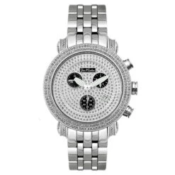 Joe Rodeo Diamond Bezel Jojo Watch 3.50ct Black Dials