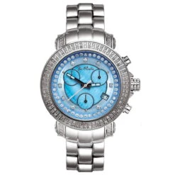 Joe Rodeo Diamond Watch For Women 1.25ct Rio Blue MOP