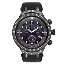 Joe Rodeo Diamond 2.20ct JoJo Master Black Dial Watch