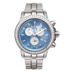 Joe Rodeo Diamond Men's Master Pilot 7.20ct Watch