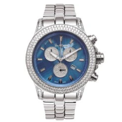 Joe Rodeo Diamond Men's Master Pilot 7ct Watch