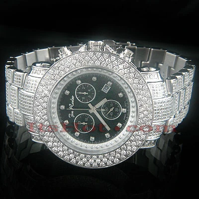 Joe Rodeo Junior Men's Diamond Watch 17.50ct Black MOP - Image 2