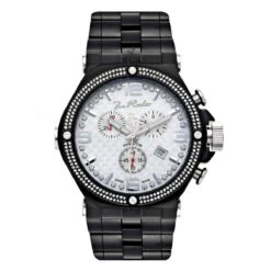 Joe Rodeo Men's Diamond Watch 2.25ct Phantom Black