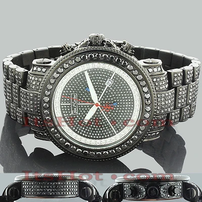 Joe Rodeo Men's Junior Black Diamond Watch 27ct - Image 2