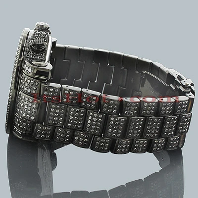 Joe Rodeo Men's Junior Black Diamond Watch 27ct - Image 3