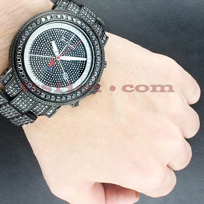 Joe Rodeo Men's Junior Black Diamond Watch 27ct - Image 4