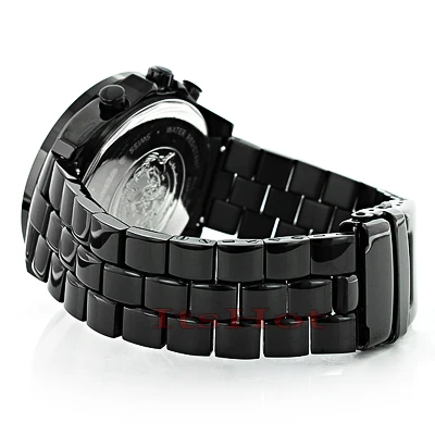 Joe Rodeo Empire Men's Diamond Watch 2.25ct Black - Image 3