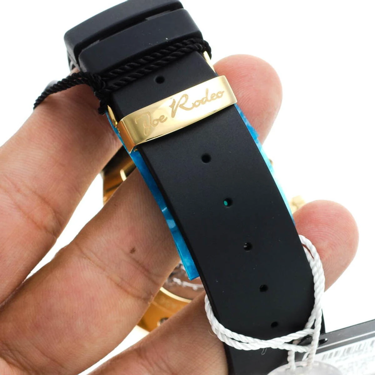 Joe Rodeo Master Men's Diamond Watch 2.20ct Yellow - Image 9