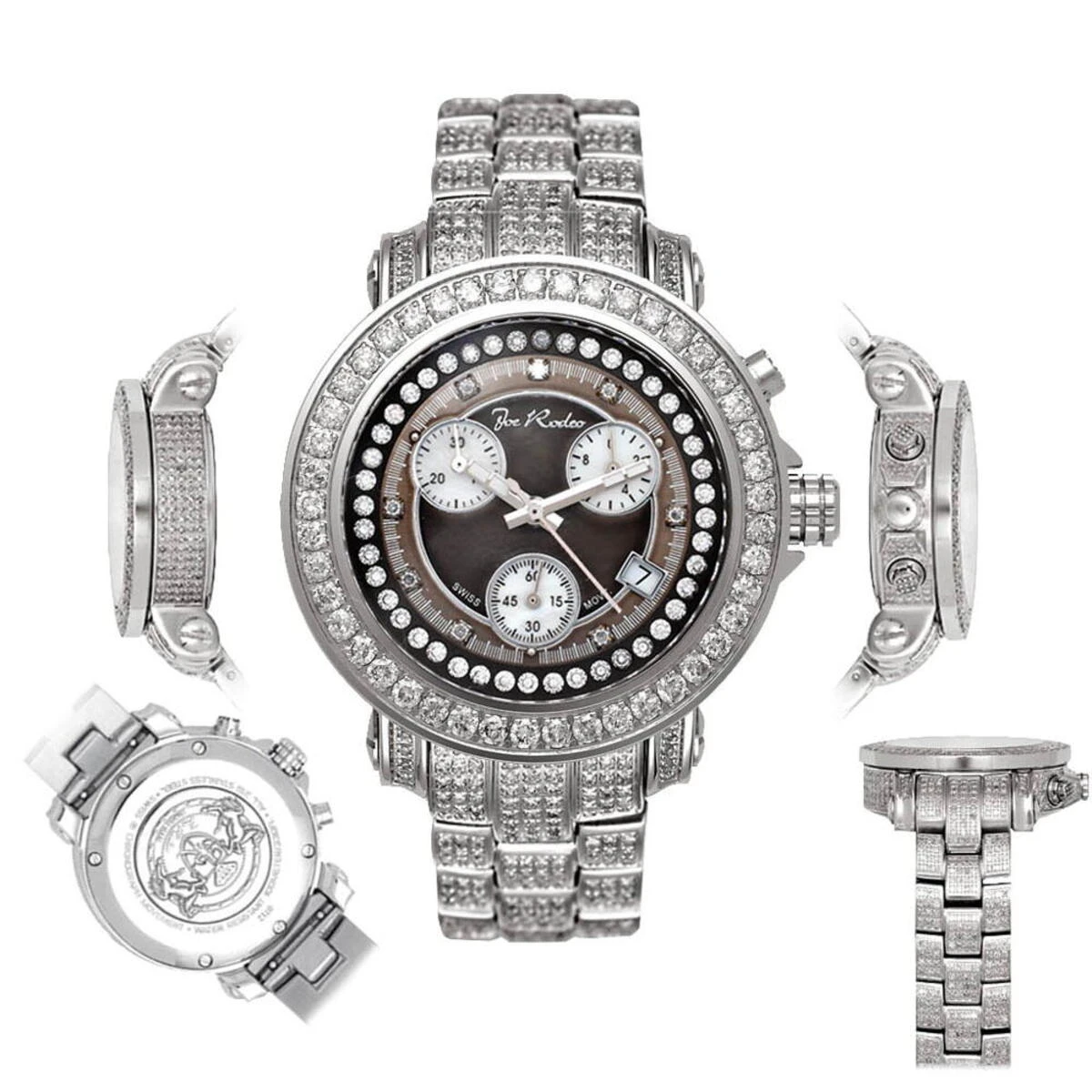 JoJo Joe Rodeo Ladies Diamond Watch 9.50 Ct Rio - Image 6