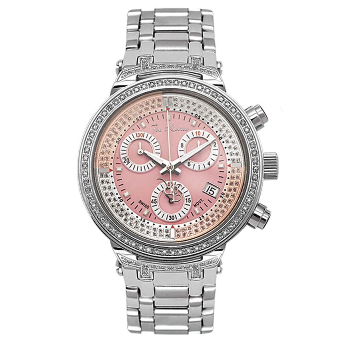 Ladies Diamond Watch 0.90ct Joe Rodeo Master Pink - Image 2