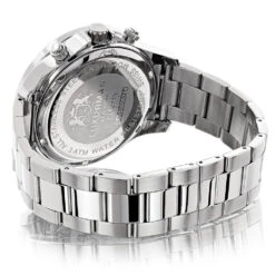 Limited Edition Men's Diamond Watch 2ct Luxurman