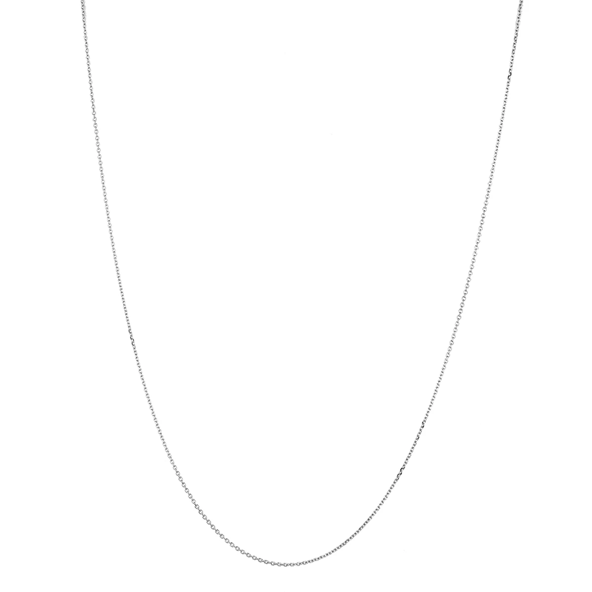 LUXURMAN Solid 14K Yellow Gold 1.1mm Cable Chain For Men & Women Lobster Clasp - Image 7