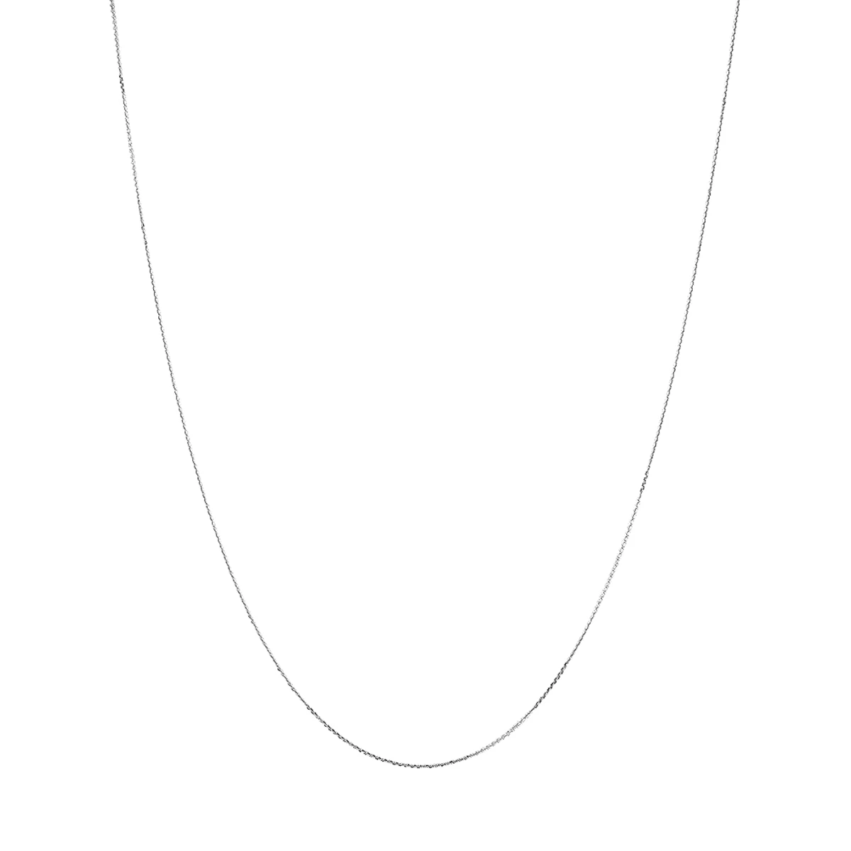 LUXURMAN Solid 14K Yellow Gold Cable Chain For Women Adjustable 0.9mm - Image 7