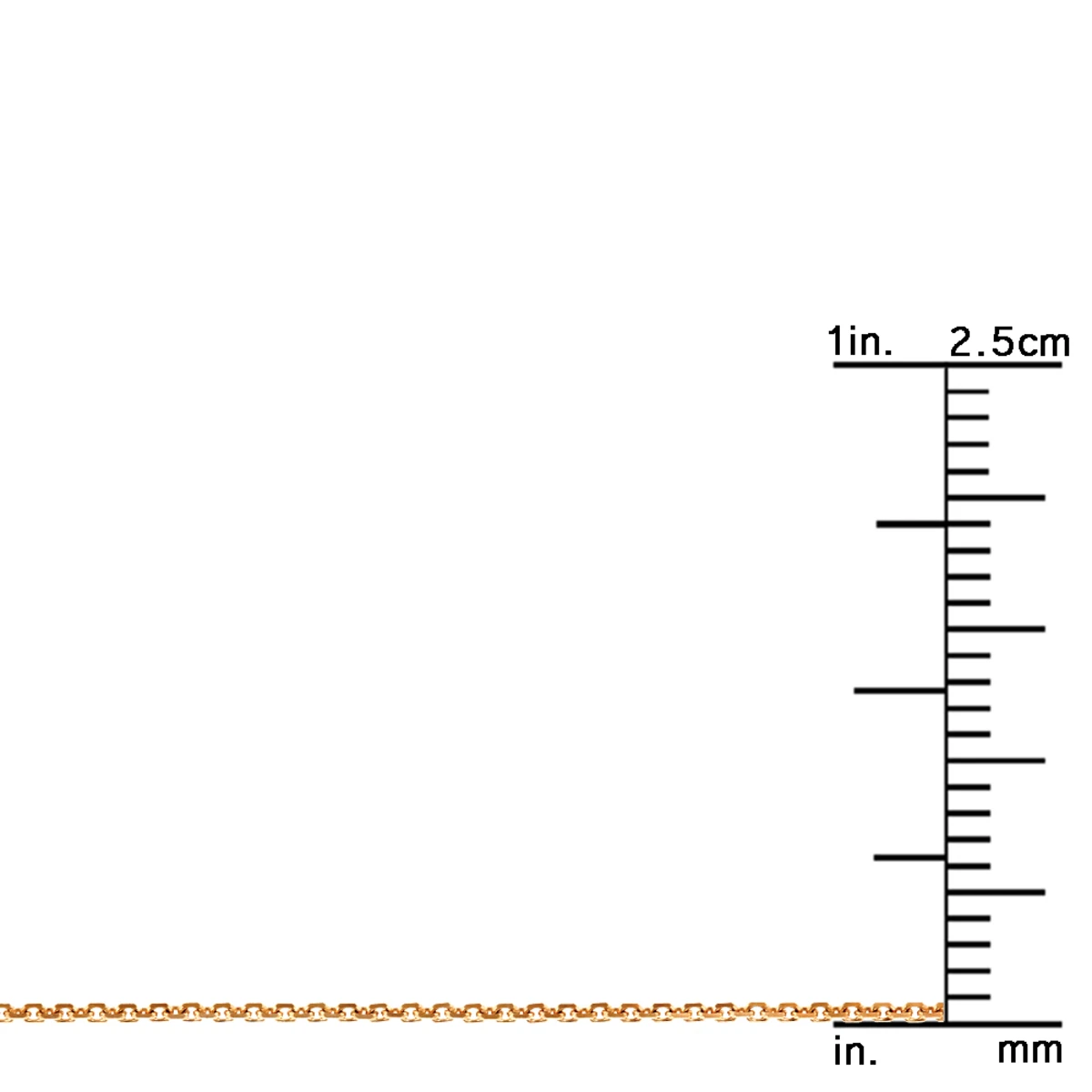 LUXURMAN Solid 14K Yellow Gold Cable Chain For Women Adjustable 0.9mm - Image 12