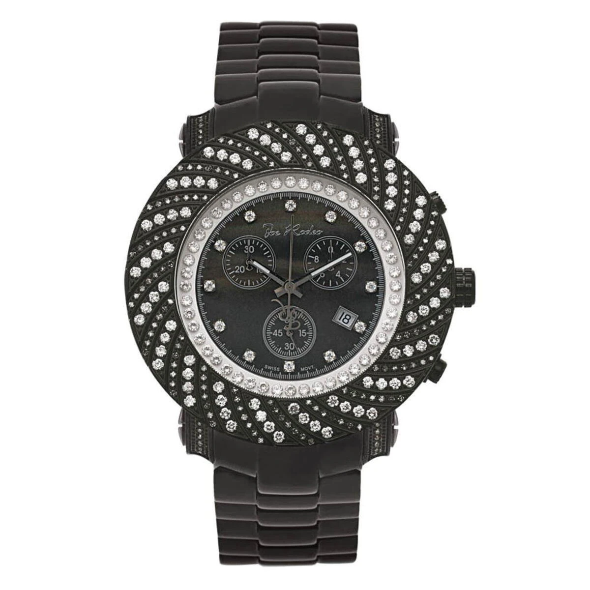 New Joe Rodeo Junior Diamond Watch 4.25 Black